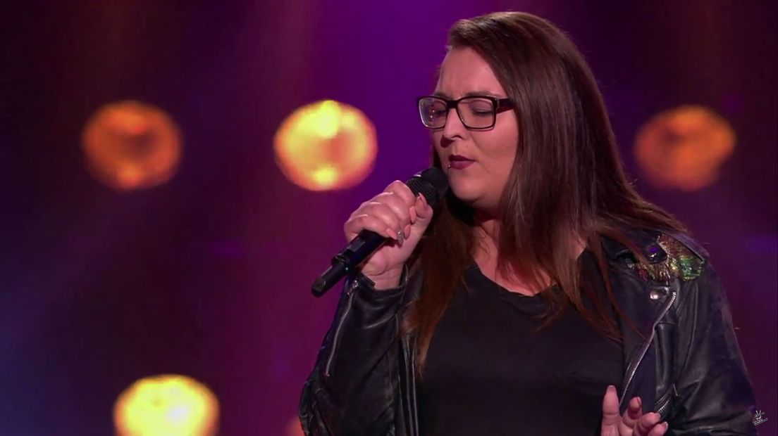 Daisy van Barneveld (Screenshot video The Voice of Holland)