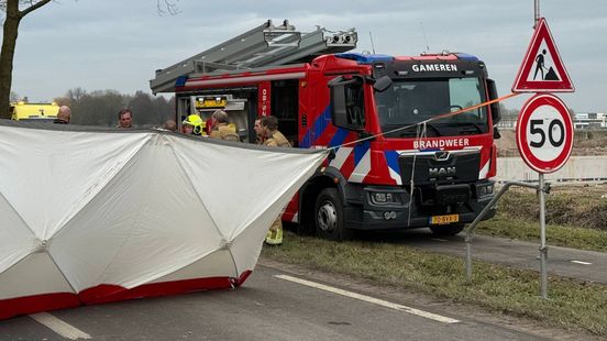 Vrachtwagenchauffeur overleden bij ongeluk