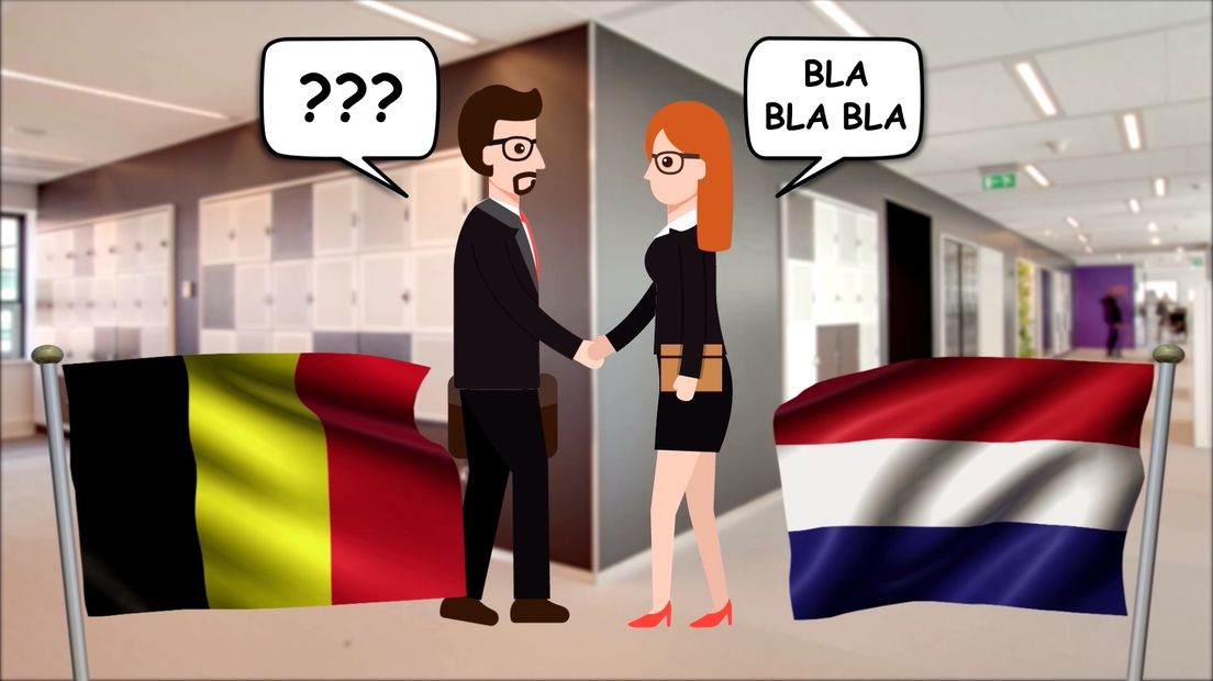 'Als een Vlaming een afspraak maakt in de voormiddag, komt de Nederlander te laat'