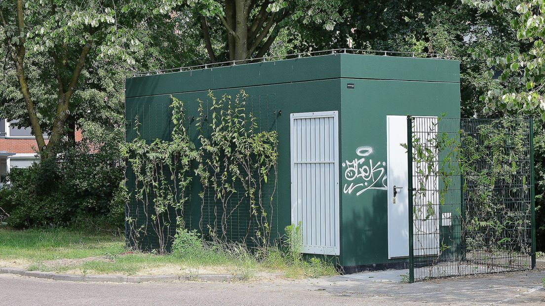 Het verdeelhuisje aan De Blieckstraat