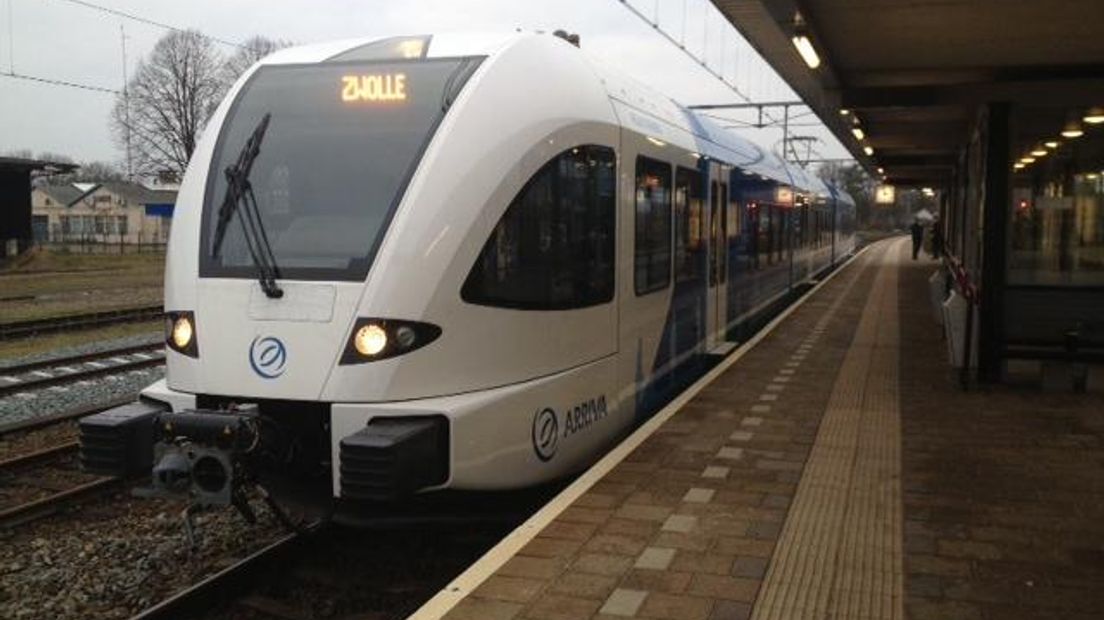 Het station in Coevorden (Rechten: archief RTV Drenthe)