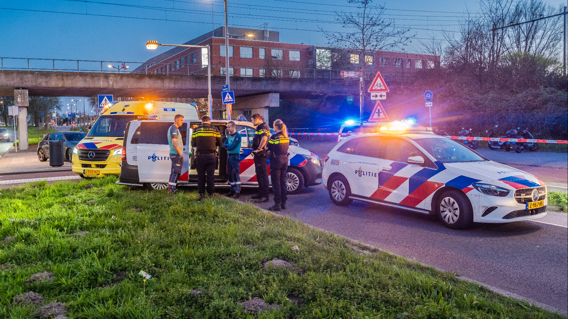 De steekpartij was het gevolg van een ruzie.