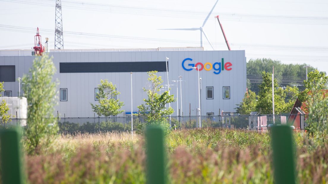 Het datacenter van Google in de Eemshaven