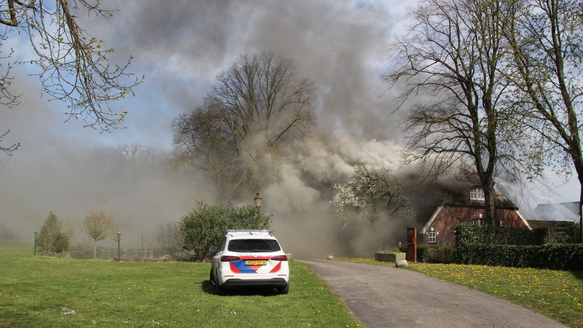 Grote brand bij horecagelegenheid in Markelo
