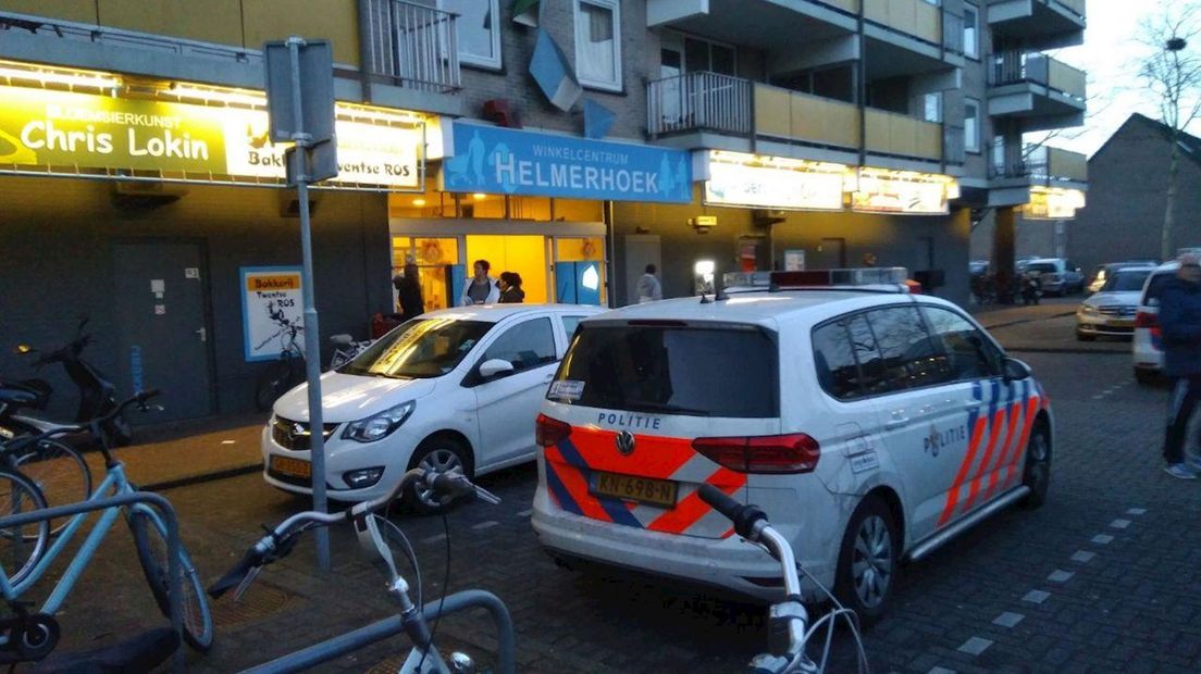 Overvaller supermarkt Helmerhoek Enschede aangehouden