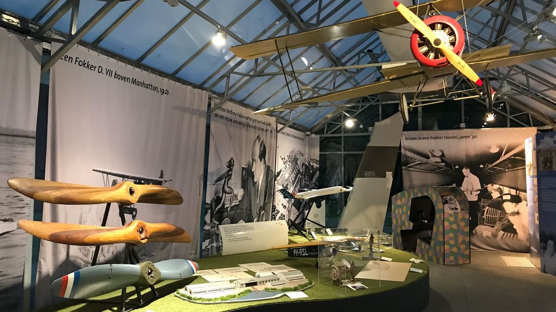 Huis Doorn wil de tentoonstelling over Fokker verlengen vanwege corona