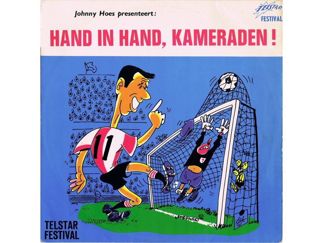 Lp uit 1970 op het Telstar-label van Johnny Hoes, met een fraaie tekening van Dik Bruynesteyn.