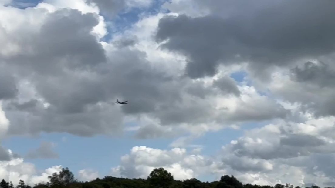 Oefening Falcon Leap te zien boven Drenthe