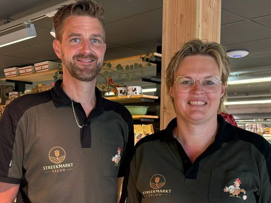 Marlous (43) en Thale (40) zetten nieuwe stap: buurtsuper Exloo krijgt een tweede leven