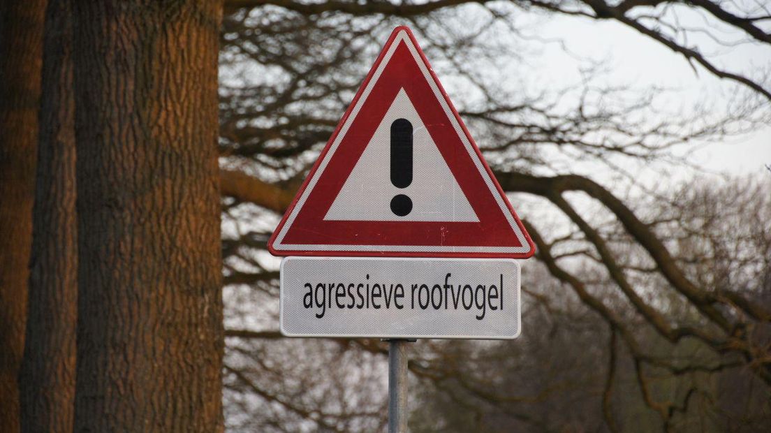 Hardlopers wordt geadviseerd een andere route te nemen (Rechten: Van Oost Media)