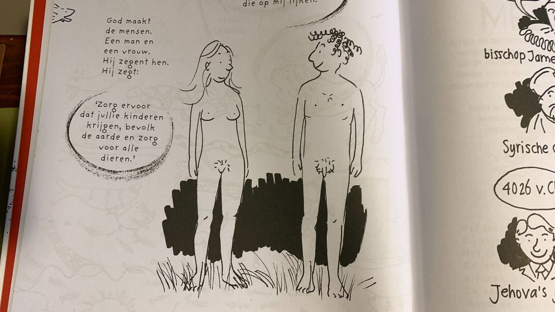 Adam en Eva, door Wileke Brouwer