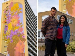 Street artist Gleo maakt muurschildering van 700 vierkante meter aan Troelstrakade
