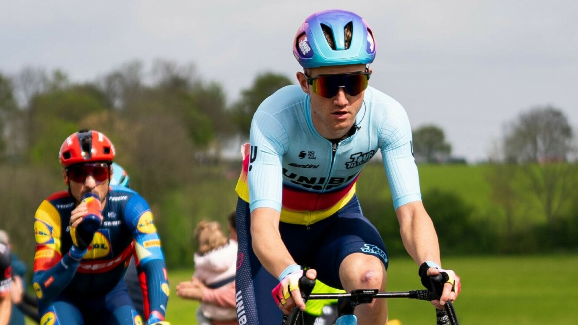 Hartthijs de Vries yn de Amstel Gold Race