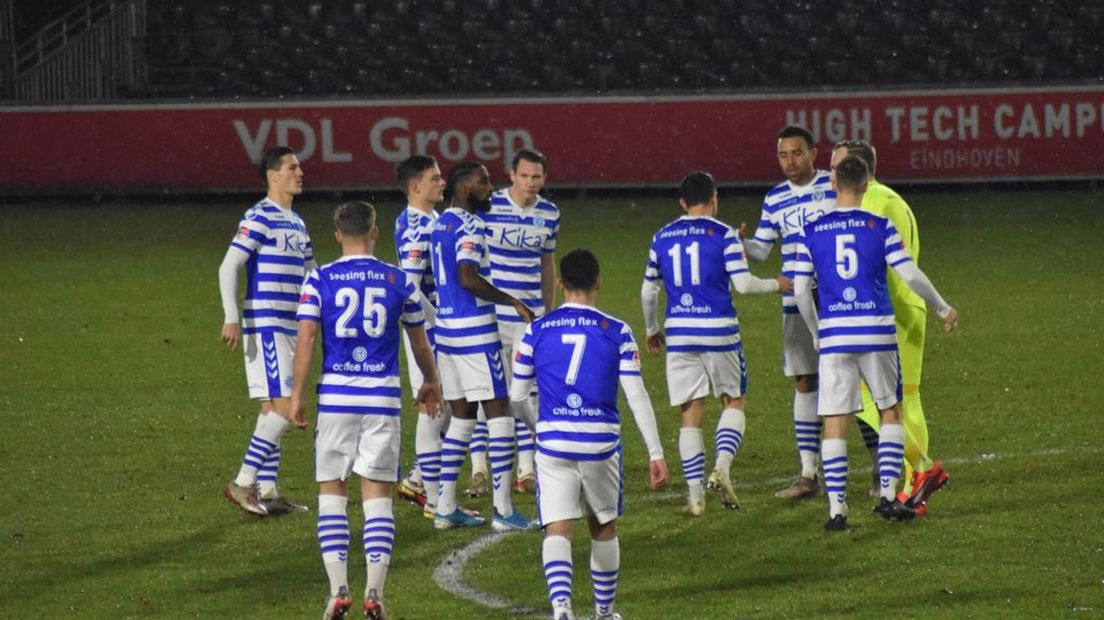 De spelers van De Graafschap