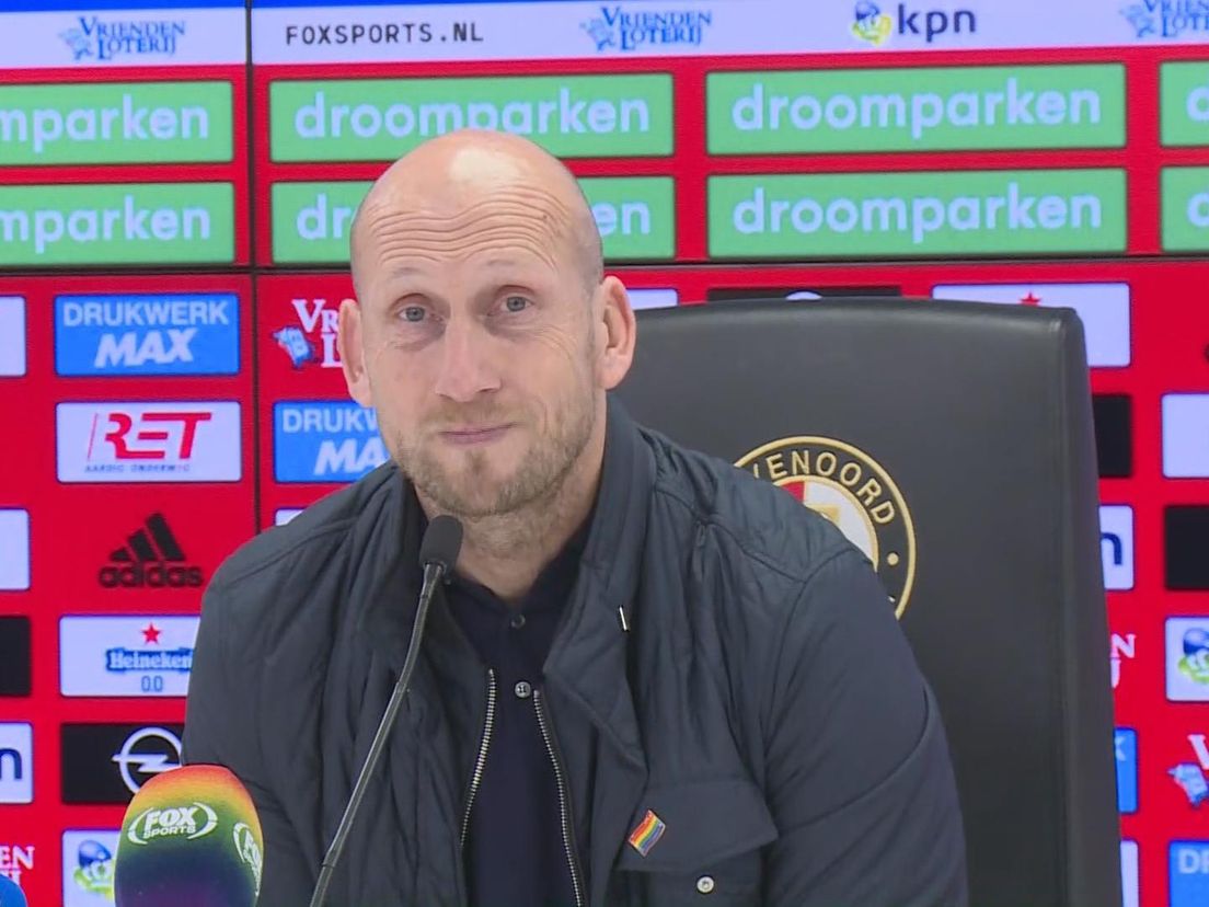 Feyenoord-trainer Jaap Stam