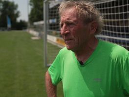 Keeper Kees van Dongen (81) gaat viraal met zijn schitterende redding.