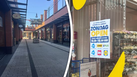 Eerste koopzondag in dit christelijke dorp, maar de meeste winkels bleven dicht