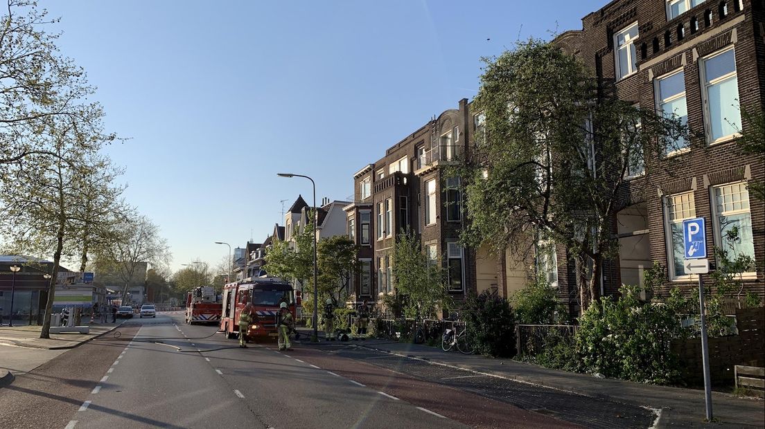 Woningbrand in Zwolle