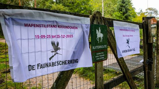Faunabescherming wil 'wapenstilstand' op Kroondomein Het Loo