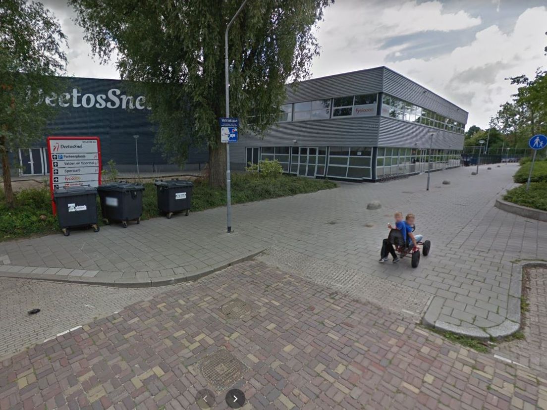 De sporthal van Deetos in Dordrecht.