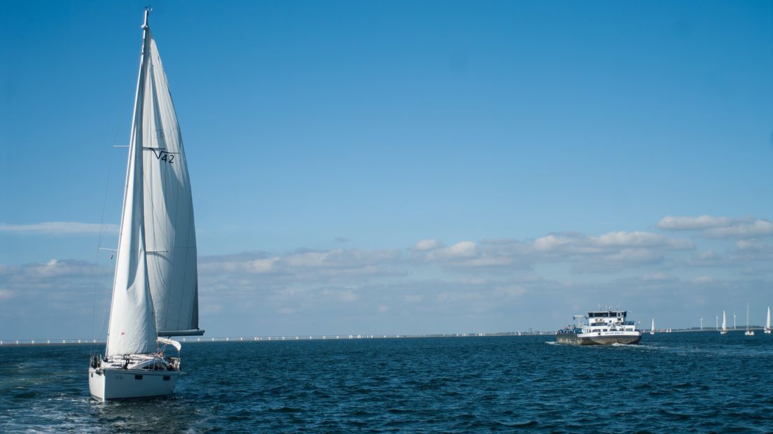 Geen slechte dag om een eindje te gaan varen.
