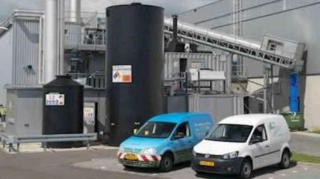 De vergister van afvalverwerker ROVA
