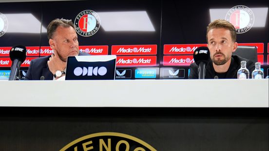Eenhoorn en Rigaux lopen niet weg voor de druk waar elke Feyenoord-directeur voor komt te staan