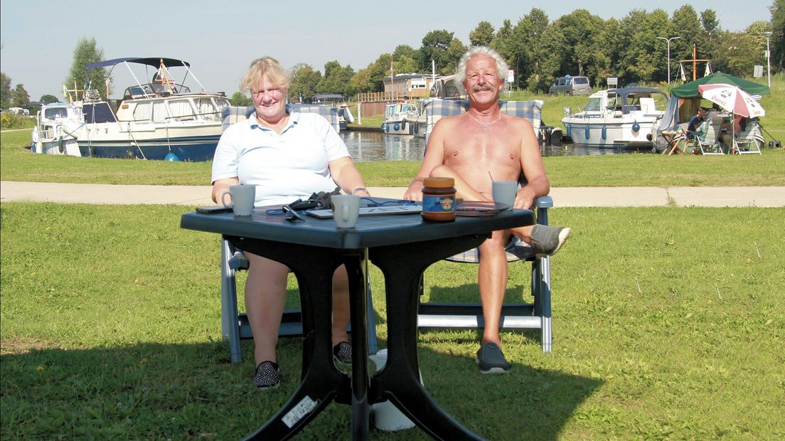 Voor de havenmeesters in Ommen is het vandaag goed toeven