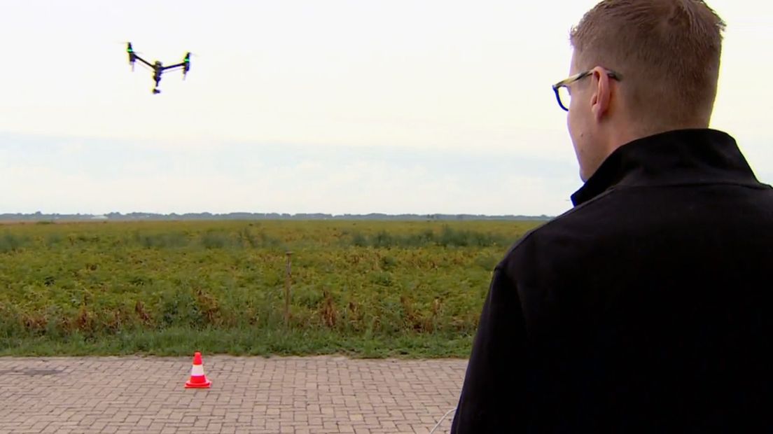 Data verzamelen met een drone