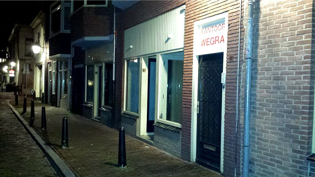 De nu ongebruikte werkplekken in de Utrechtse Hardebollenstraat.