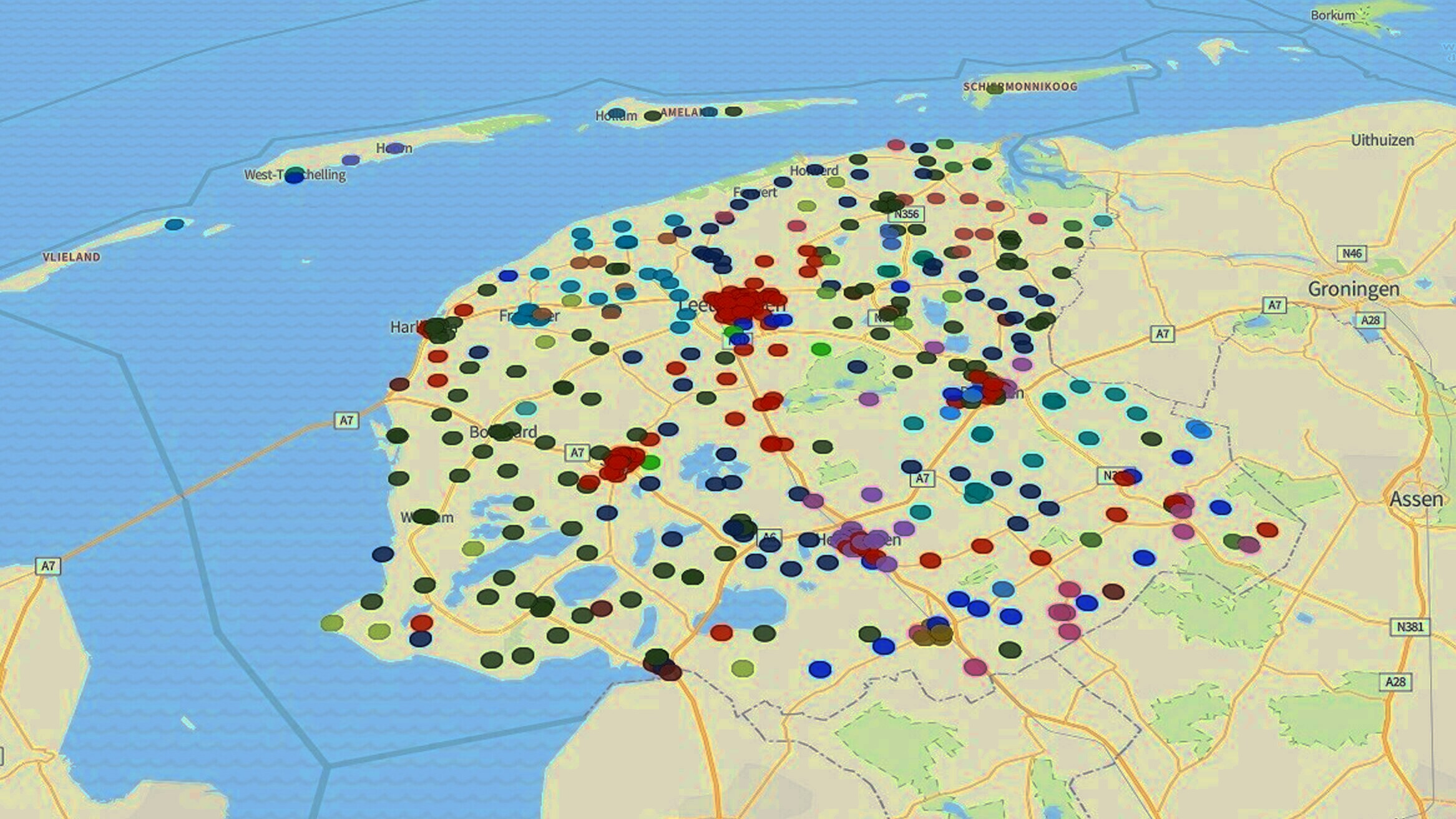 KAART: Kijk hier hoe er op jouw stembureau is gestemd voor de gemeenteraad