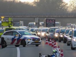 112 Nieuws:  File op A35 na ongeval bij Enschede-West