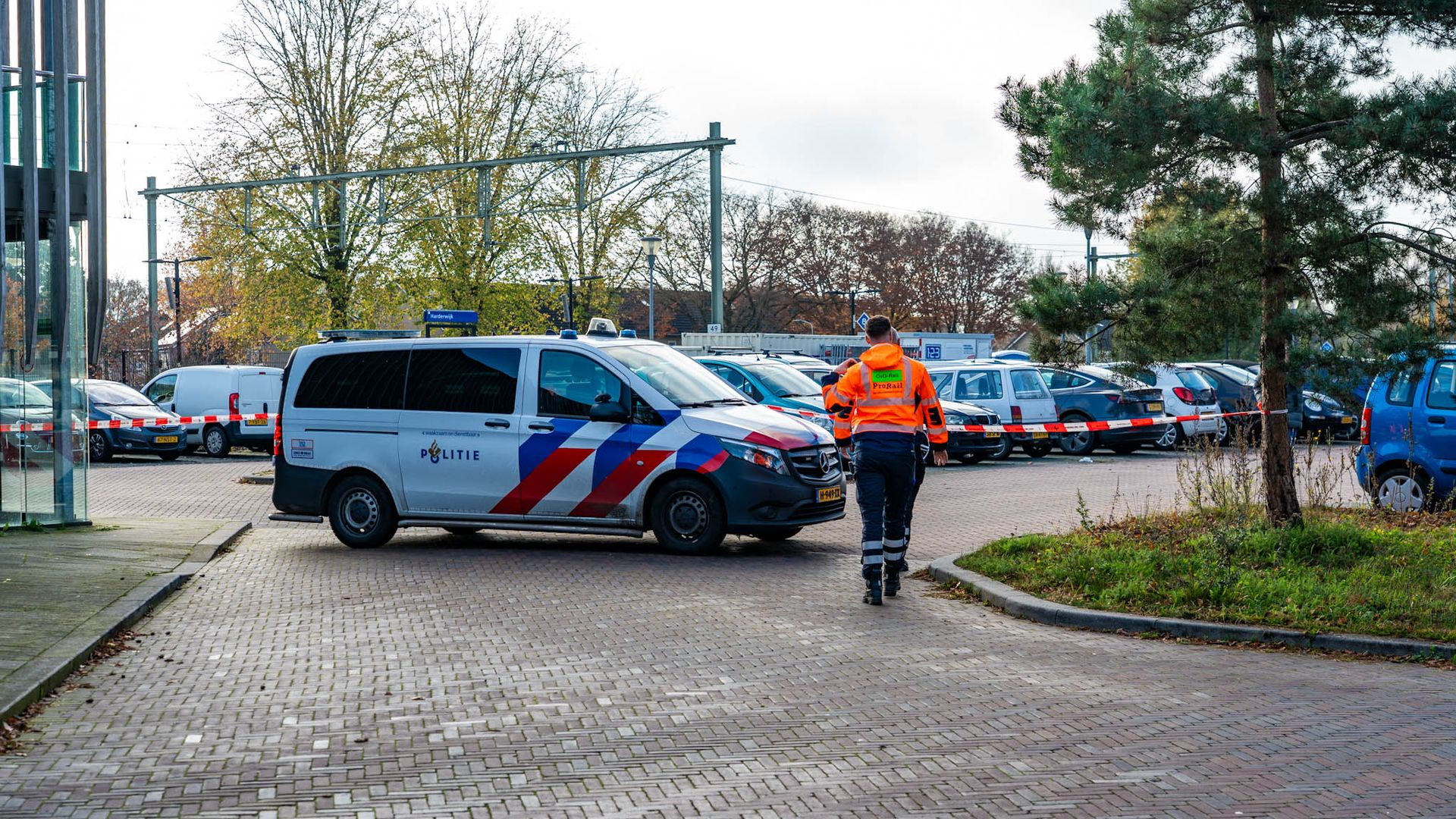 Geen treinen door aanrijding op station Harderwijk.