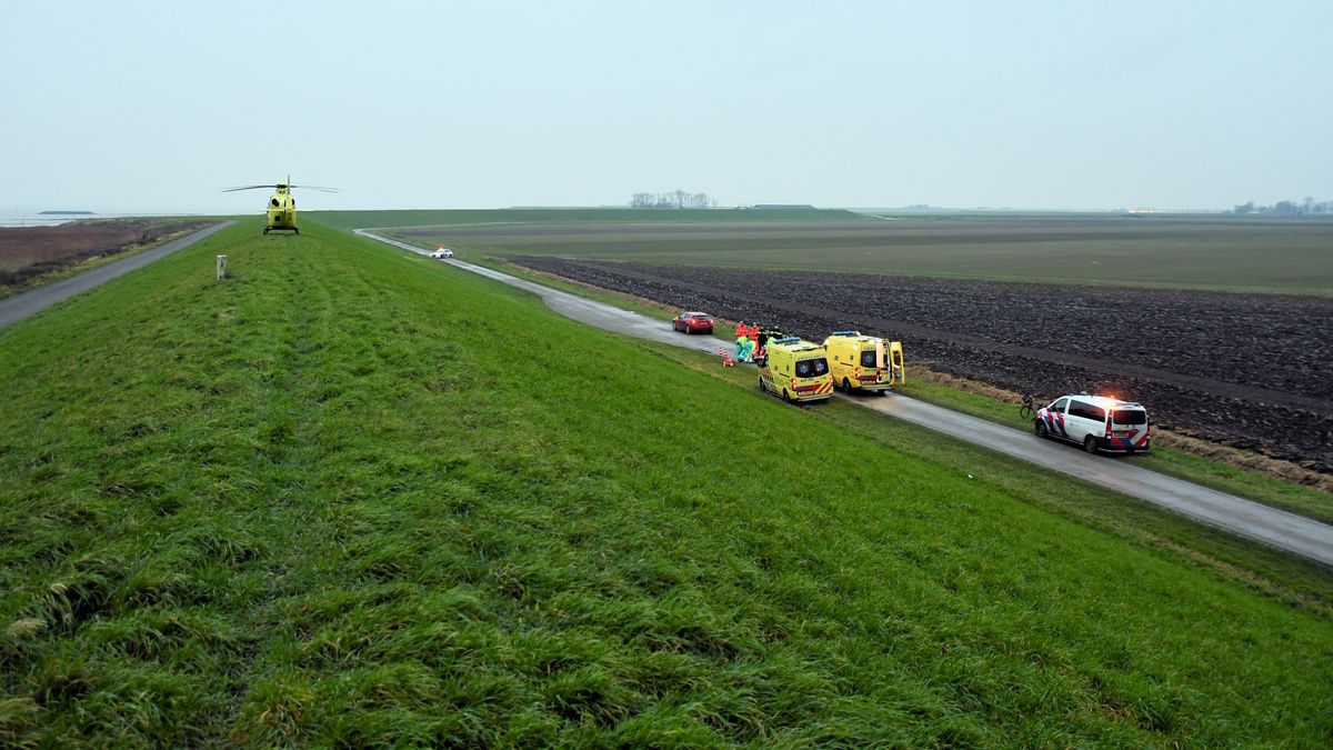 Ernstig ongeluk bij Rilland, fietser overleden