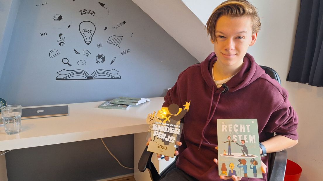 De 16-jarige Lars wil burgemeester van Terschelling worden