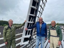 Weer werkt niet mee bij 'winddoop' vernieuwde Slener molen: 'Maar staat er weer piekfijn bij'