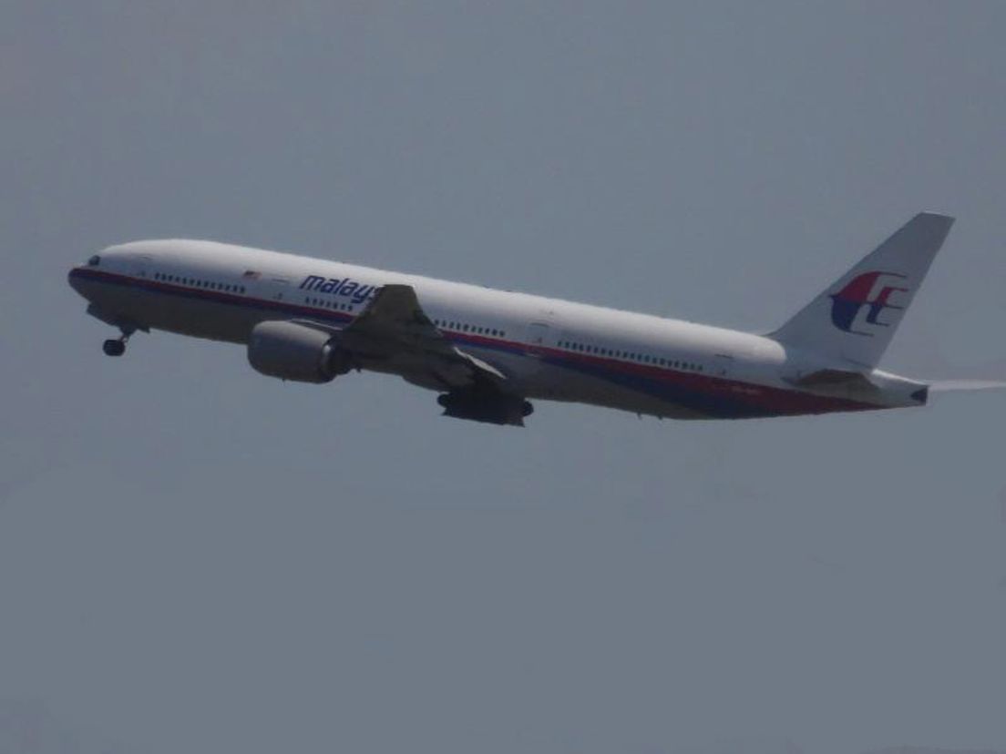 De laatste foto van het verongelukte toestel van Malaysian Airlines