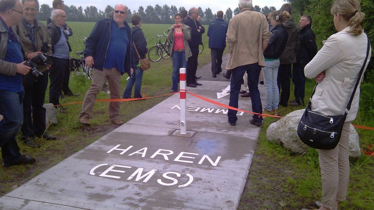 Grensoverschrijdend fietspad in gebruik genomen