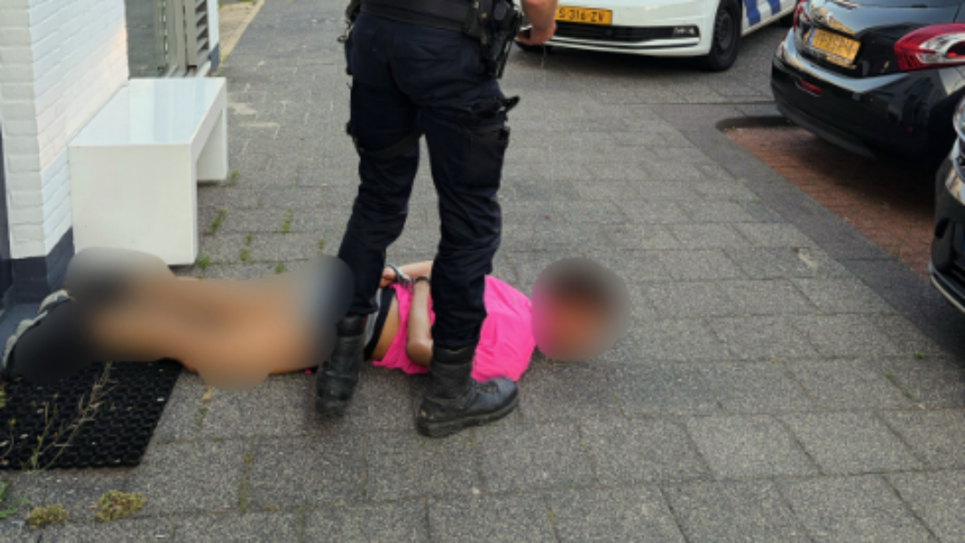 De politie kreeg de tiener te pakken in de Formenterastraat.