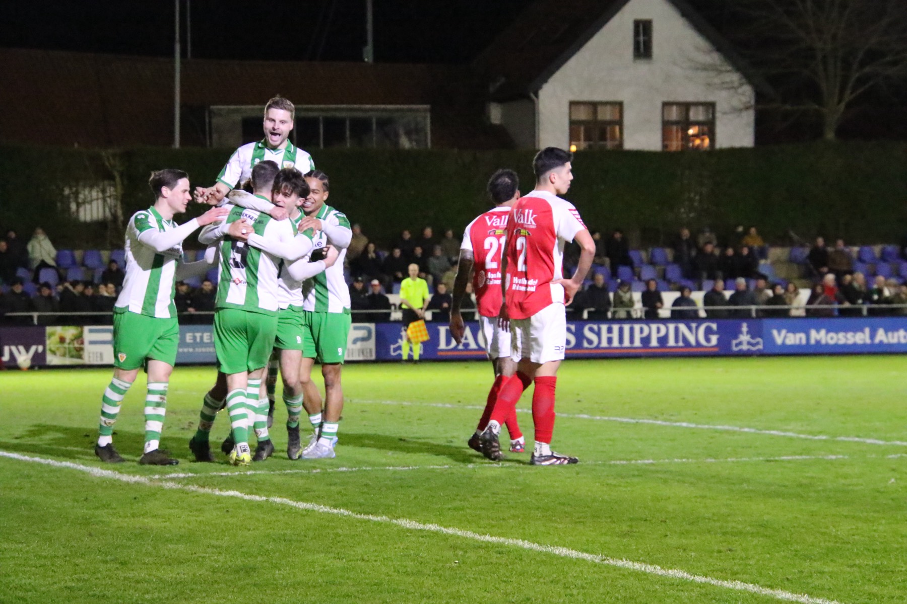 Kloetinge maatje te groot voor GOES in derby die nooit los kwam