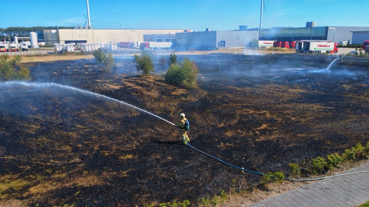 Massale uitruk voor brand in Nieuwegein