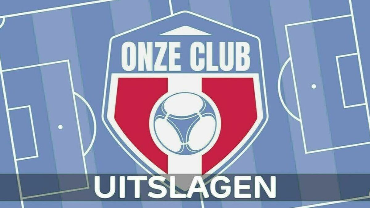 Uitslagen amateurvoetbal zondag 23 maart