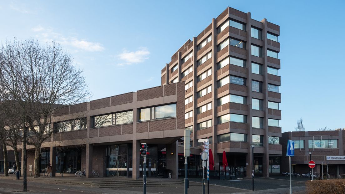 De tijdelijke opvanglocatie aan de Utrechtseweg