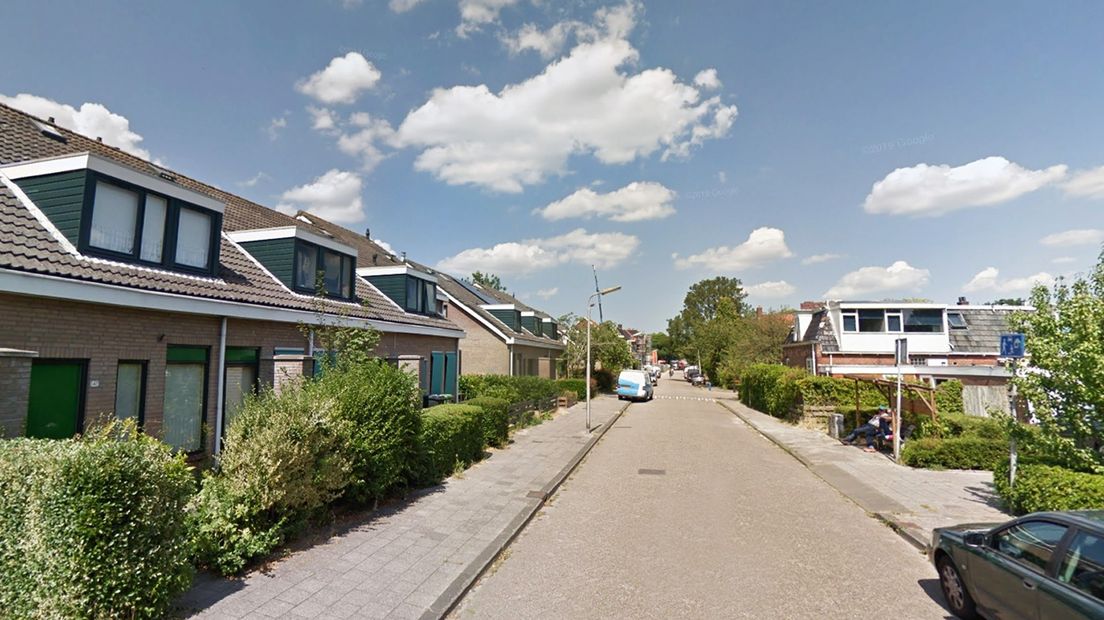 De Oldegalileën in Leeuwarden. De jongeren werden hier aangehouden.