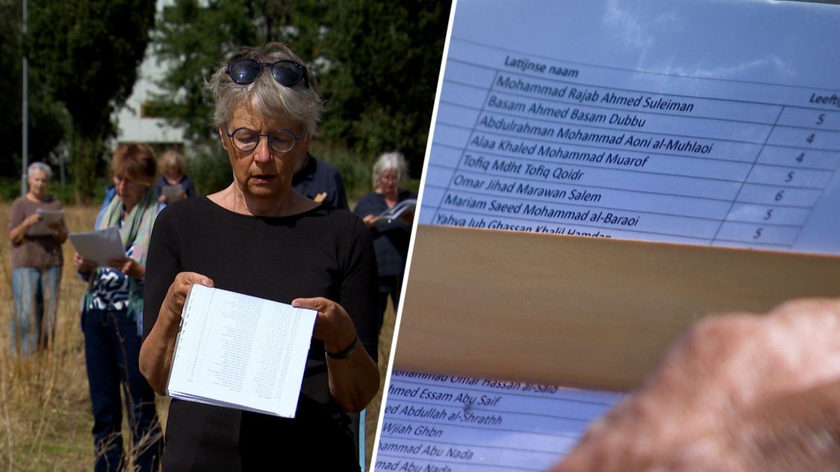 71.800 namen van oorlogsslachtoffers voorgelezen in Nijkerk