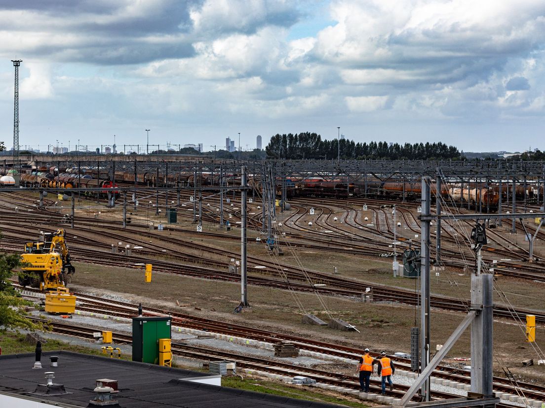 Rangeerterrein Kijfhoek (archieffoto)