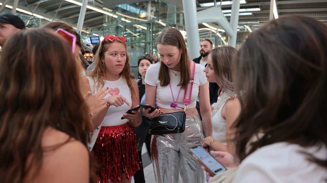 Harry Styles-fans in Utrecht.