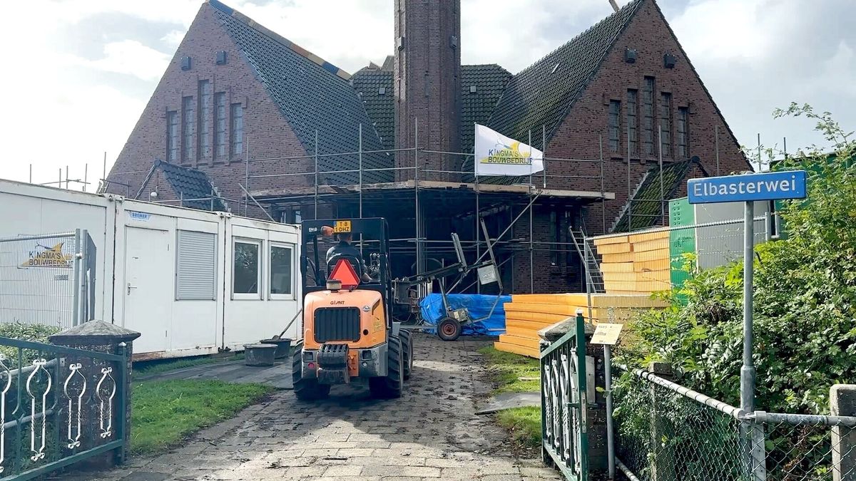 Jaco bouwt kerk in Holwerd na jaren leegstand om tot groepsaccommodatie