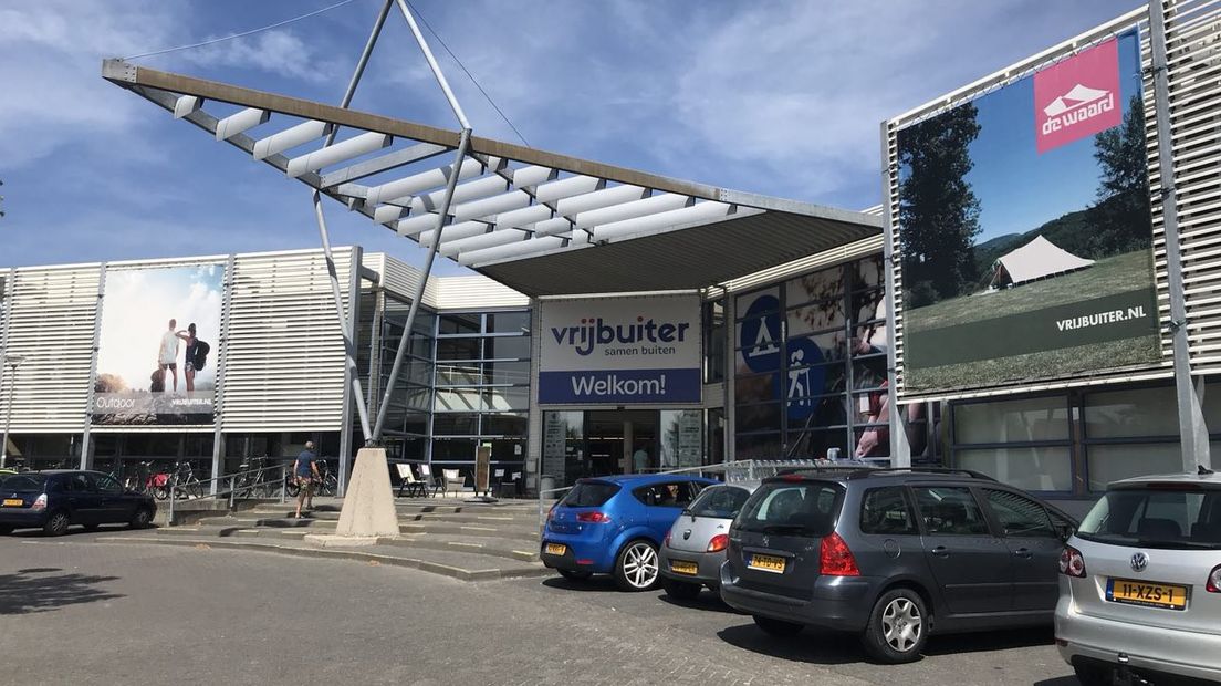 Door het faillissement van de Vrijbuiter trokken winkels in de omgeving minder klanten (Rechten: RTV Drenthe/Marjolein Knol)