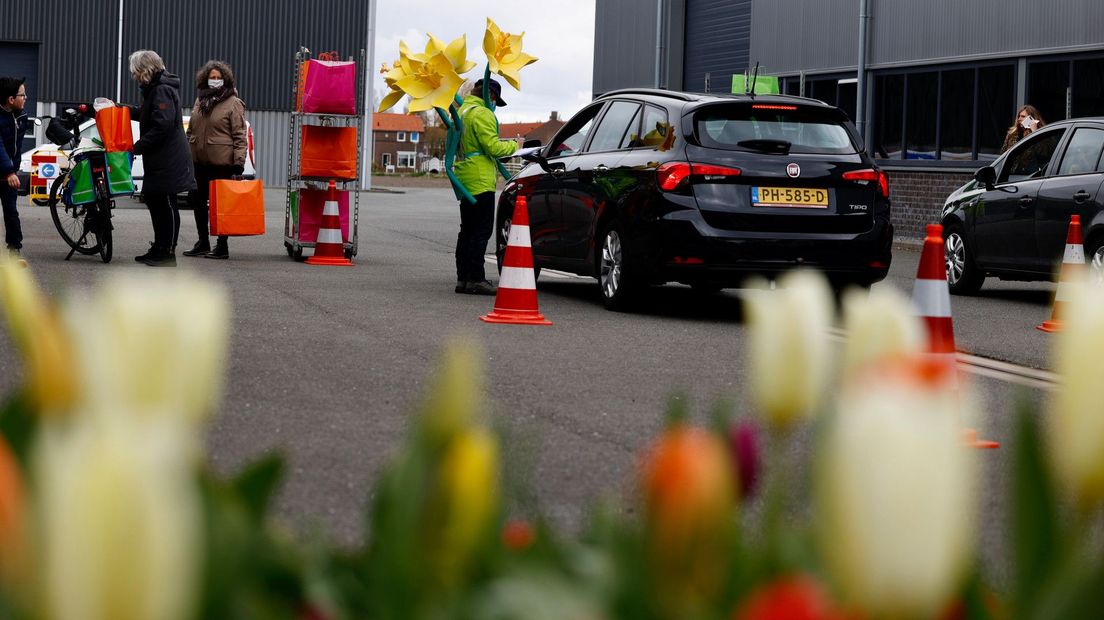 De drive-through voor corsoharten